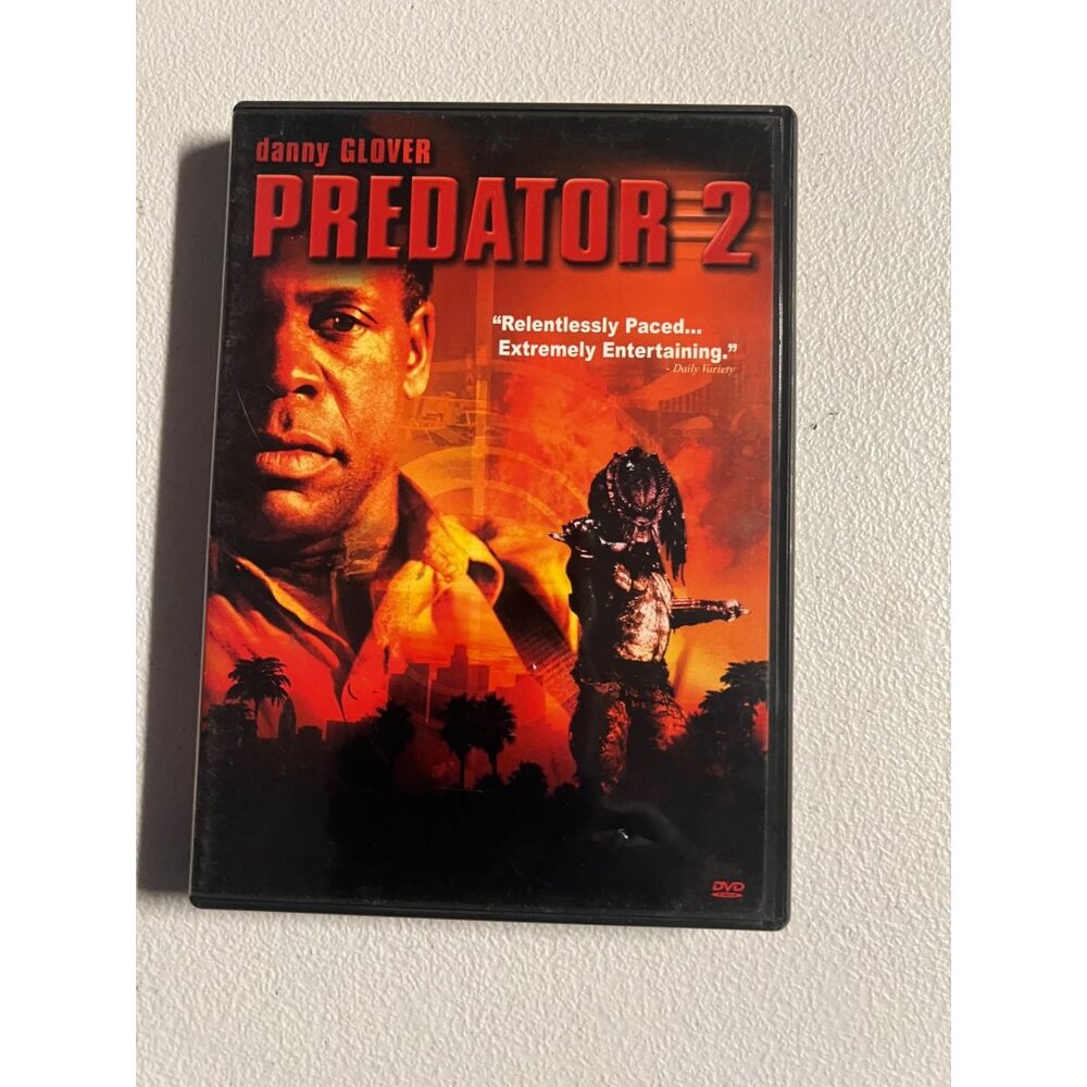 Predator 2 1990 DVD Widescreen Edition Action Movie Danny Glover Pre-Owned